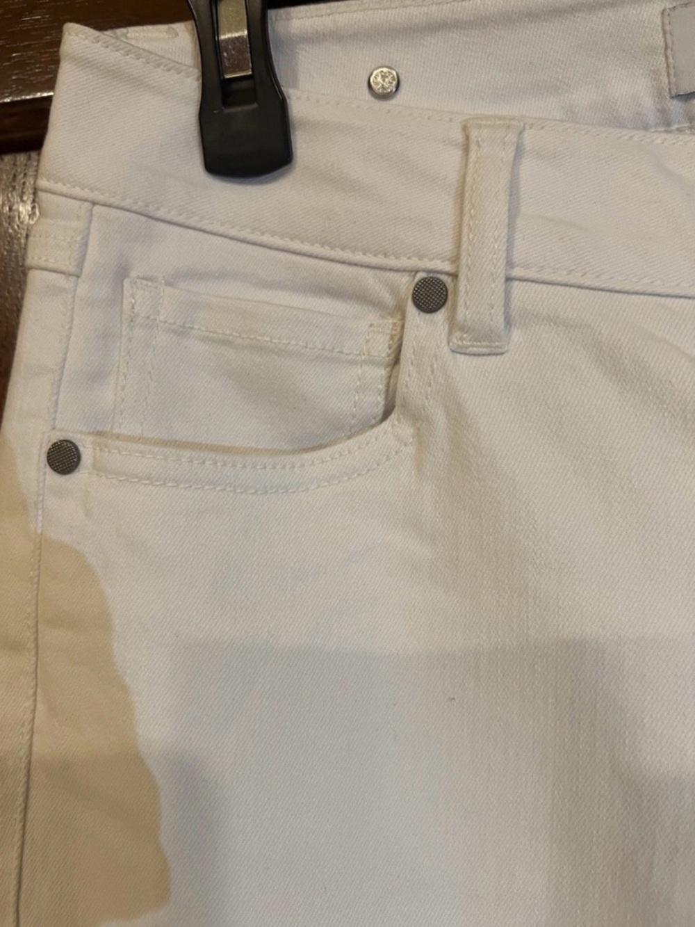 Cabi NWOT The Skinny #6073 brute white size 6 - Picture 7 of 10